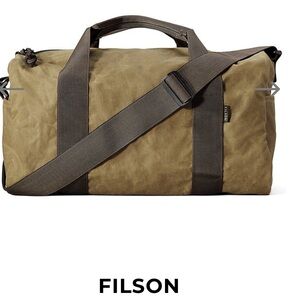 Filson Field Duffel Bag Dark Tan